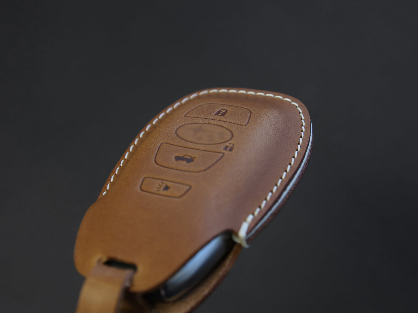 Subaru Series [1] Leather Key Fob Cover