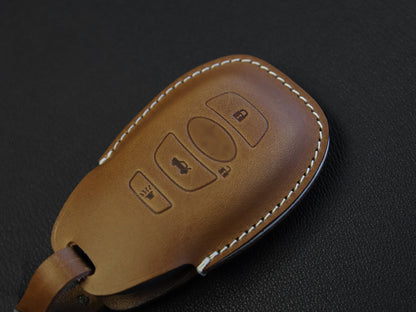 Subaru Series [1] Leather Key Fob Cover