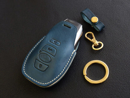 Subaru Series [1] Leather Key Fob Cover