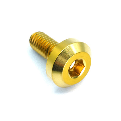 M6 x 1.00 x 15mm Titanium Motor Head Bolt
