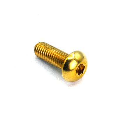 M5 x .8 x 15mm Titanium Button Head Bolt