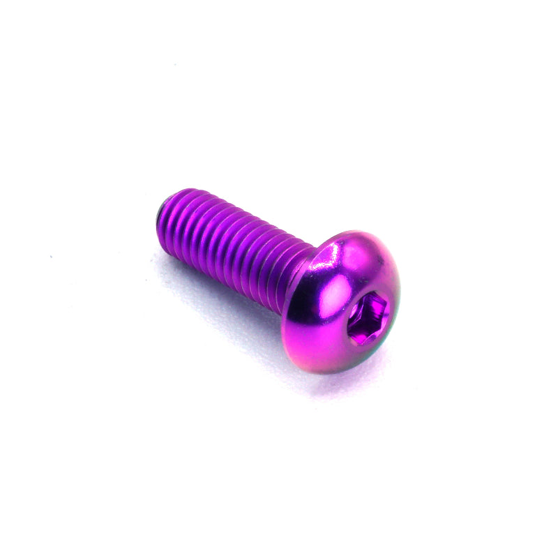M5 x .8 x 15mm Titanium Button Head Bolt