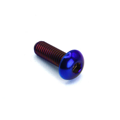 M5 x .8 x 15mm Titanium Button Head Bolt