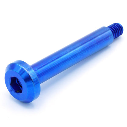 M6 x 1.00 x 53mm Titanium Motor Head Shoulder Bolt
