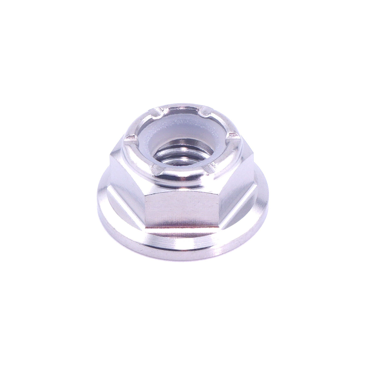 M6 x 1.00 Titanium Nyloc Nut