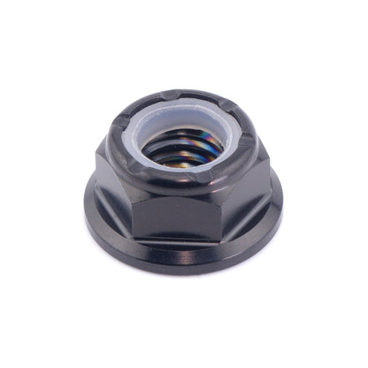 M8 x 1.25 Titanium Nyloc Nut
