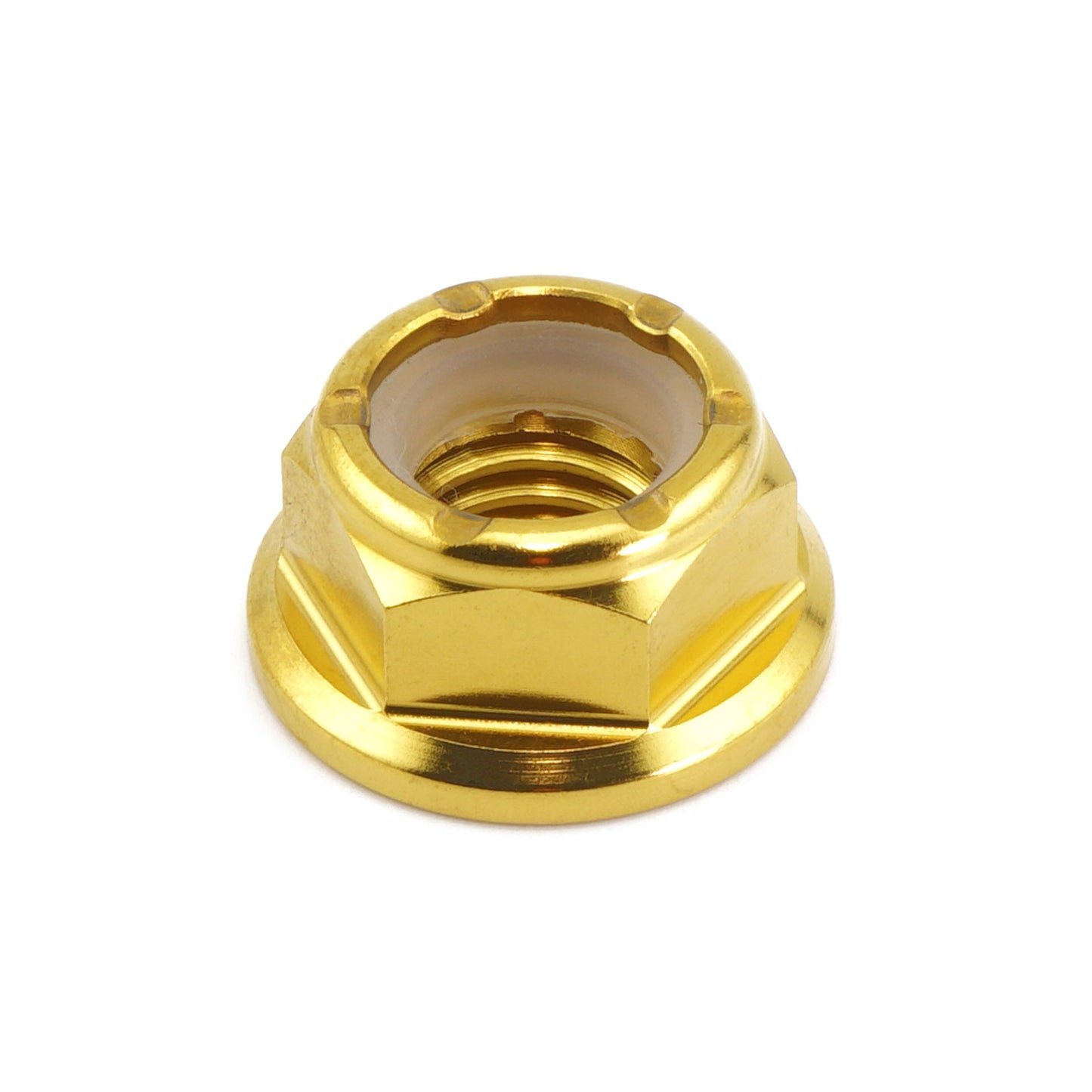 M8 x 1.25 Titanium Nyloc Nut
