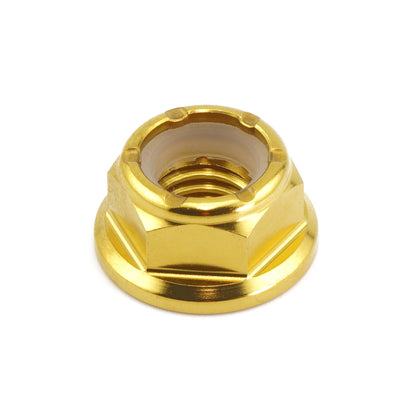 M8 x 1.25 Titanium Nyloc Nut