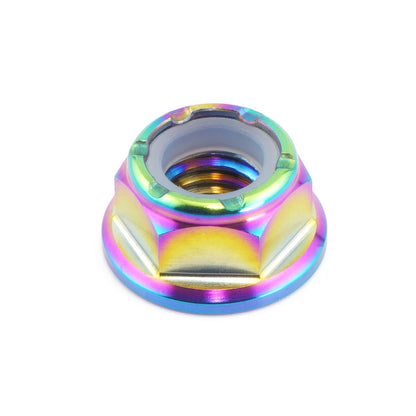 M8 x 1.25 Titanium Nyloc Nut