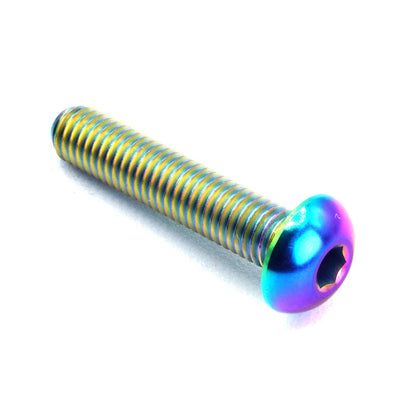 M5 x .8 x 25mm Titanium Button Head Bolt