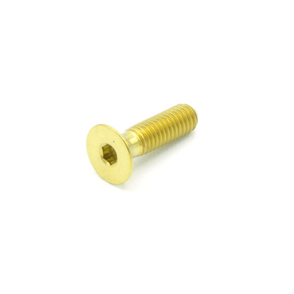 M4 x .7 x 15mm Titanium Countersunk Bolt
