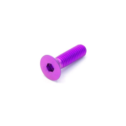 M4 x .7 x 15mm Titanium Countersunk Bolt