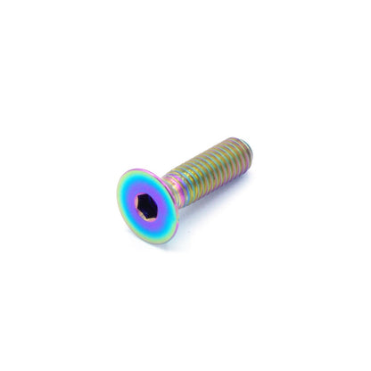 M4 x .7 x 15mm Titanium Countersunk Bolt