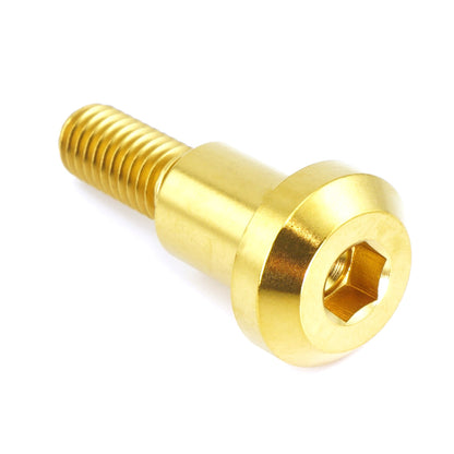 M6 x 1.00 x 25mm Titanium Motor Head Shoulder Bolt