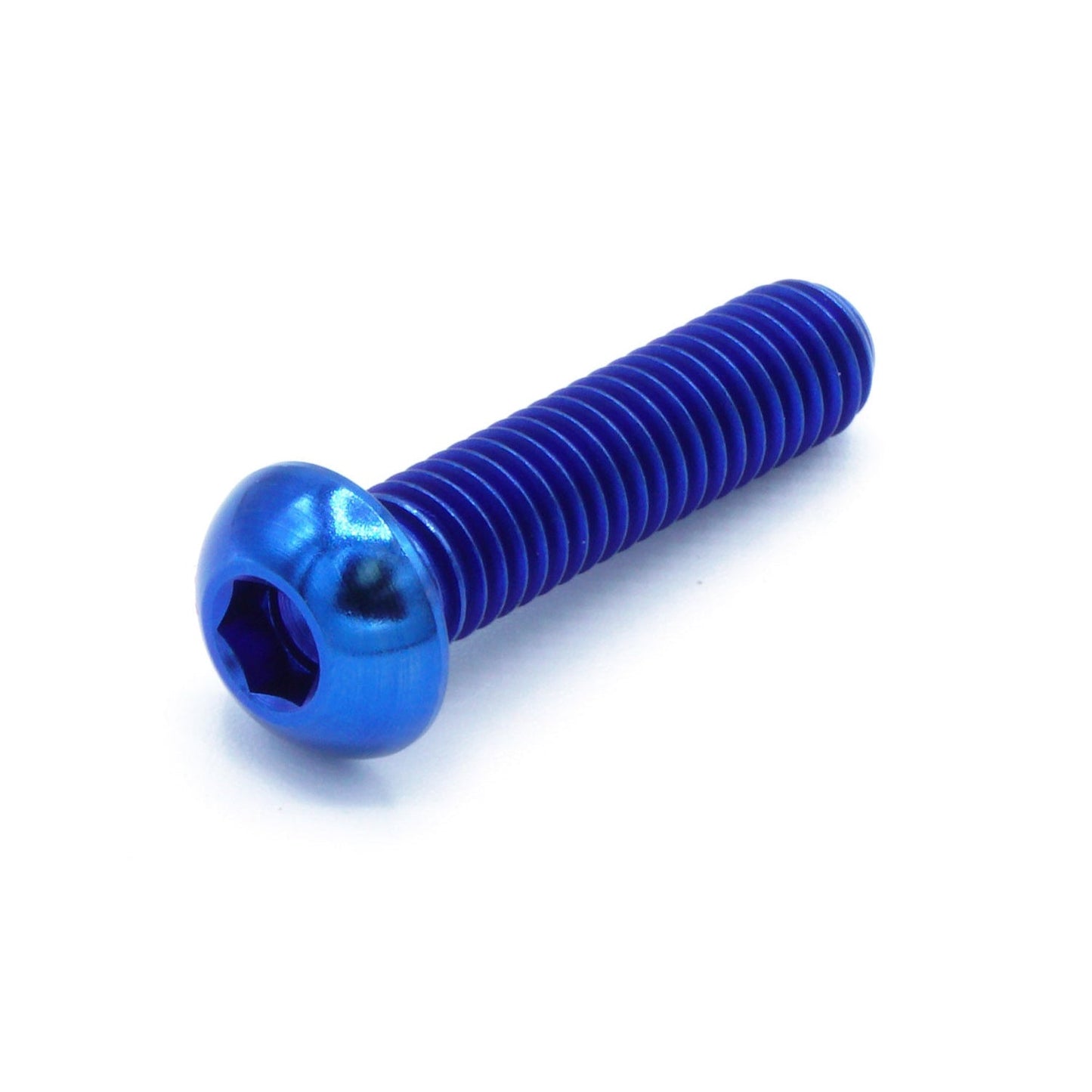 M6 x 1.00 x 25mm Titanium Button Head Bolt