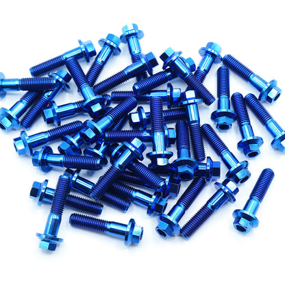 M8 × 32mm Titanium 3-Piece Wheel Assembly Hardware
