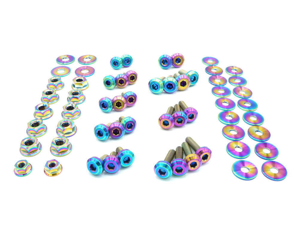 Titanium Hardware Engine Bay Kit - Infiniti Q60 (2017-2022)