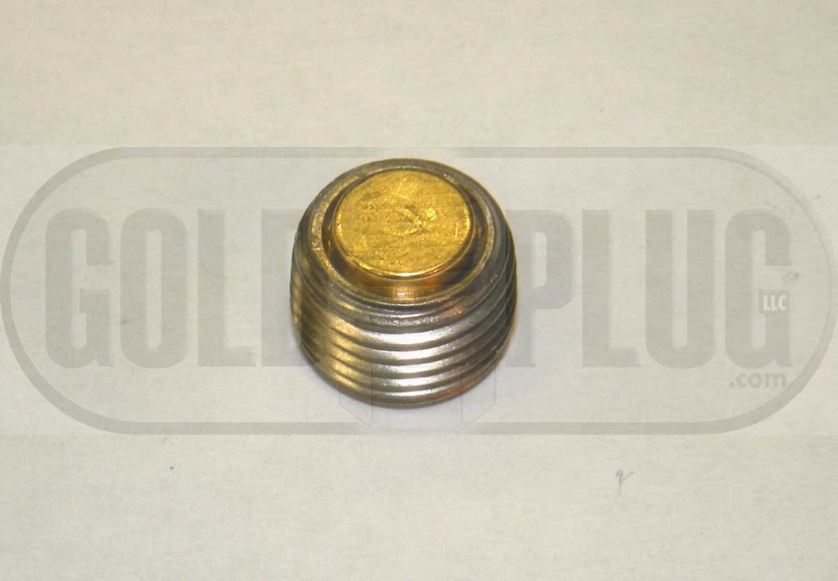 IP01 1/8" NPT Industrial GoldPlug Magnetic Drain Plug Internal Head