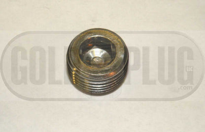 IP02 1/4" NPT Industrial GoldPlug Magnetic Drain Plug Internal Head IP-02