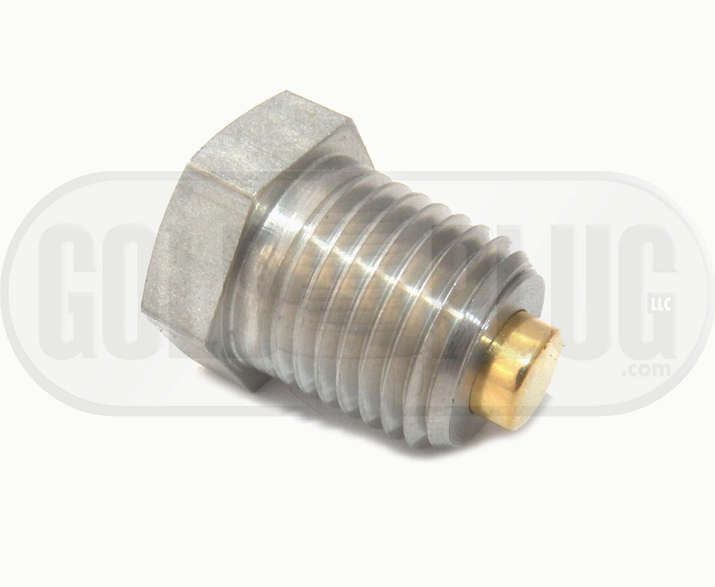 IP02X 1/4" NPT Industrial GoldPlug Magnetic Drain Plug External Head