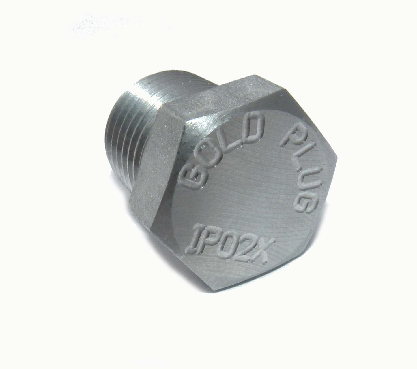 IP02X 1/4" NPT Industrial GoldPlug Magnetic Drain Plug External Head