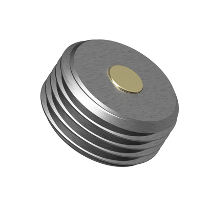IP04 1/2" NPT Industrial GoldPlug Magnetic Drain Plug Internal Head