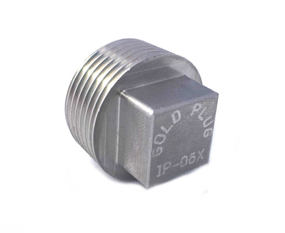 IP06X 3/4" NPT Industrial GoldPlug Magnetic Drain Plug External Head