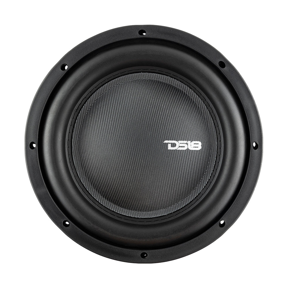 IXS Shallow-Mount 10" Fiber Glass Subwoofer 600 Watts Rms DVC 4-Ohm