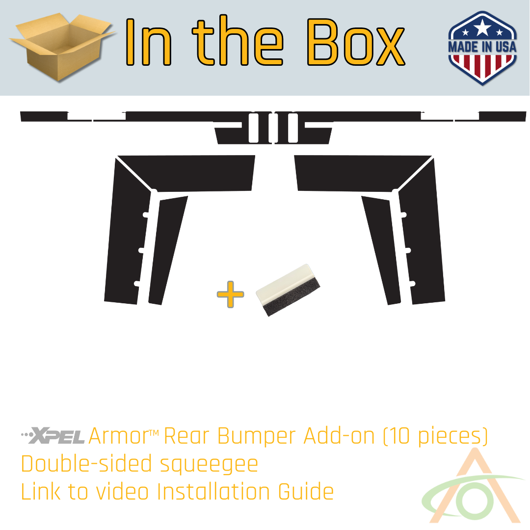 XPEL Armor Rear Bumper Protection for CyberTruck (Add-On Kit)