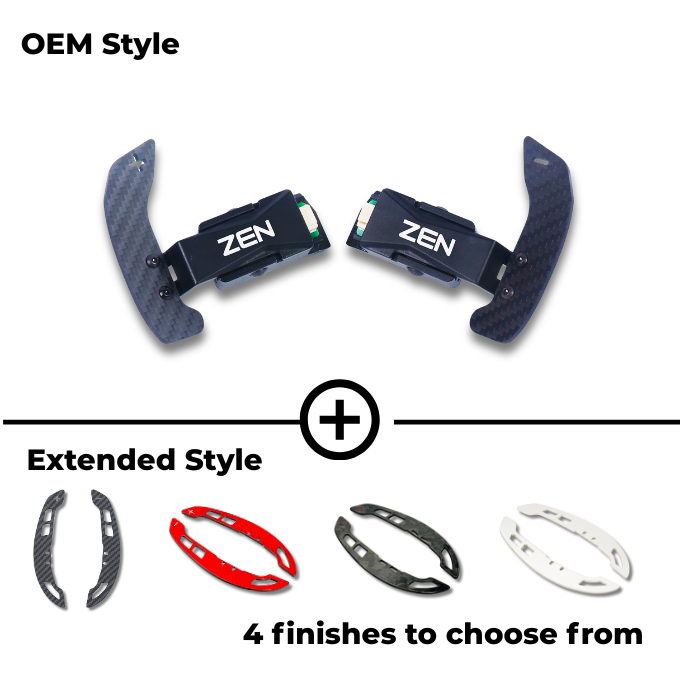 Zen Series™ Carbon Fiber Magnetic Paddle Shifters for 2019+ Toyota Corolla