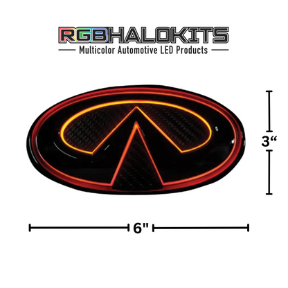 Infiniti G37/G25 Flow Series LED Emblem: (2010-2013)