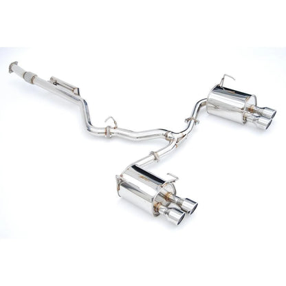 Invidia [22-26 WRX] Q300 Rolled Stainless Steel Tip Cat-Back Exhaust