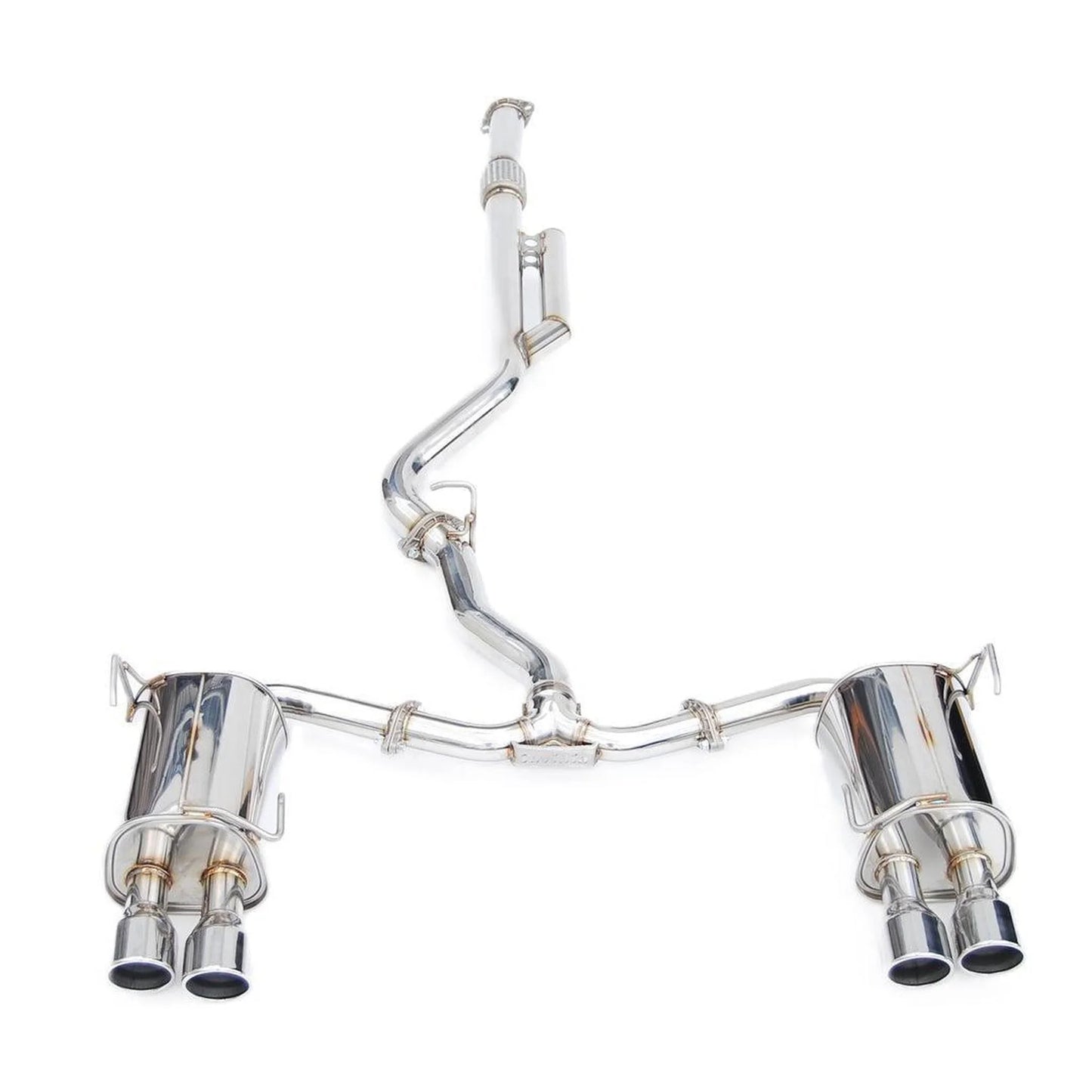 Invidia [22-26 WRX] Q300 Rolled Stainless Steel Tip Cat-Back Exhaust