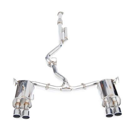 Invidia [22-26 WRX] Q300 Rolled Stainless Steel Tip Cat-Back Exhaust