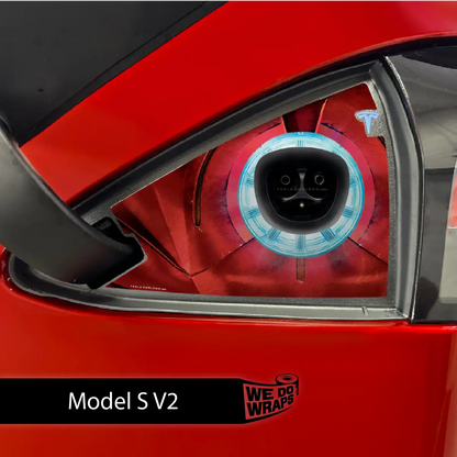 Arc Reactor Tesla Charge Port Wrap | Model S