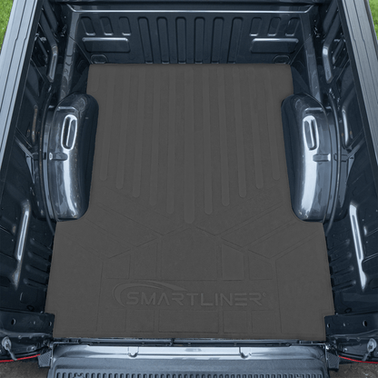 SmartCoverage™ Floor Liners For 2015-2026 Ford F-150 (1st Row Bucket) & OEM 2nd Row Under Seat Storage (Vinyl)