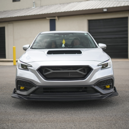 JDMuscle [22-25 WRX] Oversized Hood Scoop V1 - Gloss Black / Paint Matched / Carbon Fiber - Bulge Style