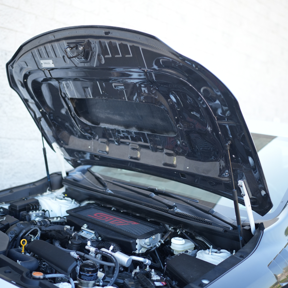 JDMuscle [22-25 WRX] Carbon Fiber Hood V1