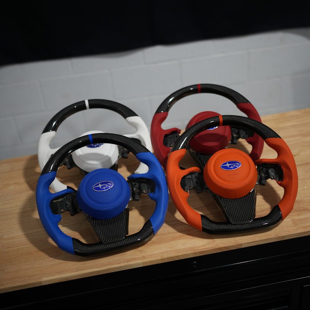 JDMuscle [22-25 WRX] Ultimate Series Steering Wheel compatible w/ MT & CVT