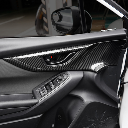 JDMuscle [22-25 WRX] Tanso Dry Carbon Fiber Door Panel Covers - 4 PC