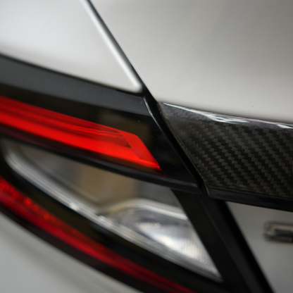 JDMuscle [22-25 WRX] Carbon Fiber Trunk Garnish Trim Cover