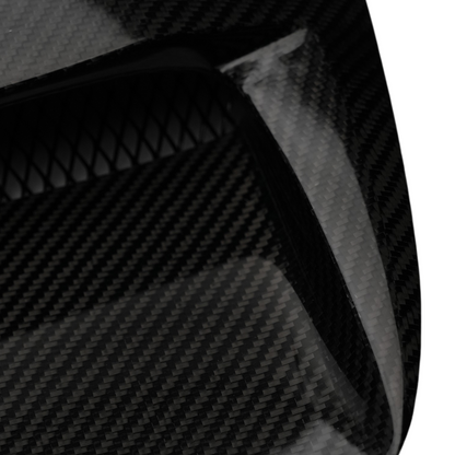 JDMuscle [22-25 WRX] Carbon Fiber Hood Scoop - Rally Style