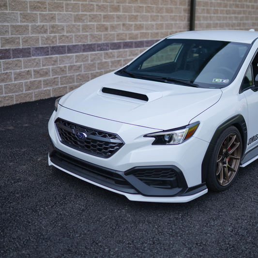 JDMuscle [22-25 WRX] Oversized Hood Scoop OE+ Style - Gloss Black / Paint Matched | Bulge