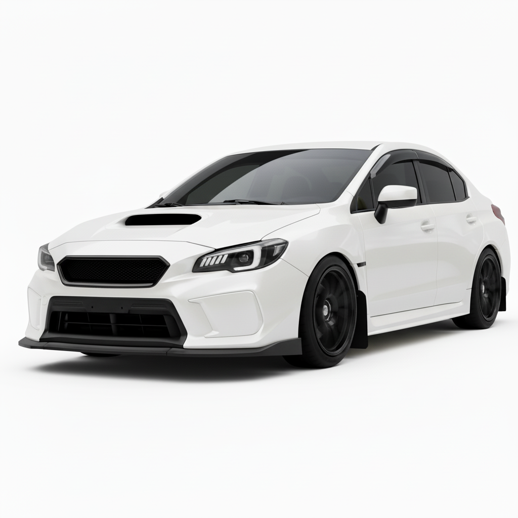 JDMuscle [18-21-WRX/STI] Fog Light Covers - Paint Matched / Gloss Black