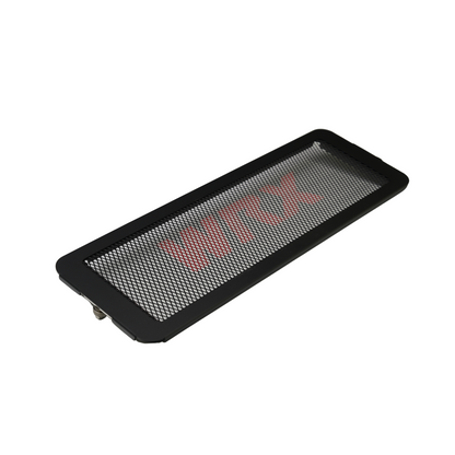 JDMuscle [22-25 WRX] Top Mount Intercooler Mesh Guard with WRX/STI Logo-Red/White