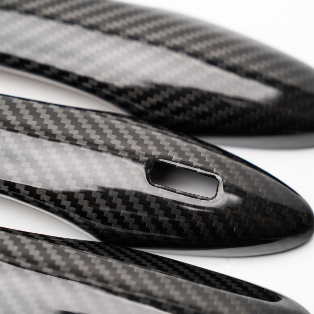 JDMuscle [23-24 Toyota GR Corolla] Carbon Fiber Door Handle Covers (4PC)