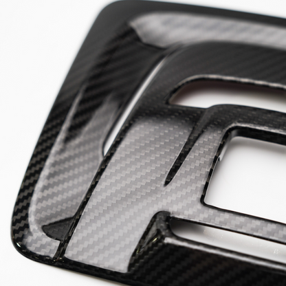 JDMuscle [23-24 Toyota GR Corolla] Carbon Fiber Overhead Map Light Switch Cover