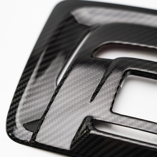 JDMuscle [23-24 Toyota GR Corolla] Carbon Fiber Overhead Map Light Switch Cover