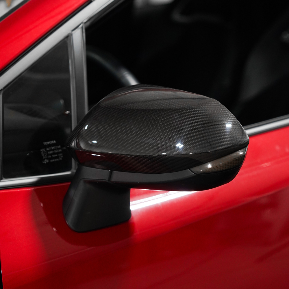 JDMuscle [23-24 Toyota GR Corolla] Carbon Fiber Side Mirror Covers (2PC)