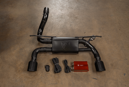 Jeep JLU/JL Wrangler Blackbear™ Valved Exhaust System